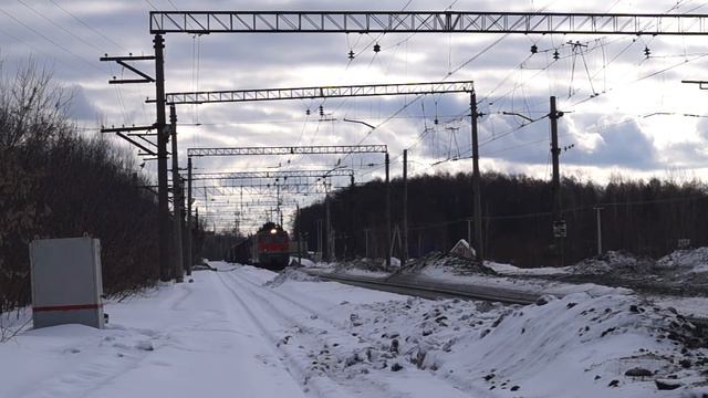Редкости БМО: синий Боинг, Синары и ВЛки с Куйбышевской ЖД и другие. ЖД микс №54. Поезда на БМО. смотреть онлайн