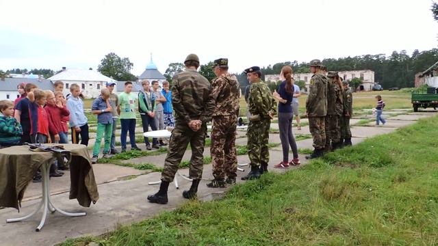 Выступление в лагере "Кедр". Ответы на вопросы. смотреть онлайн