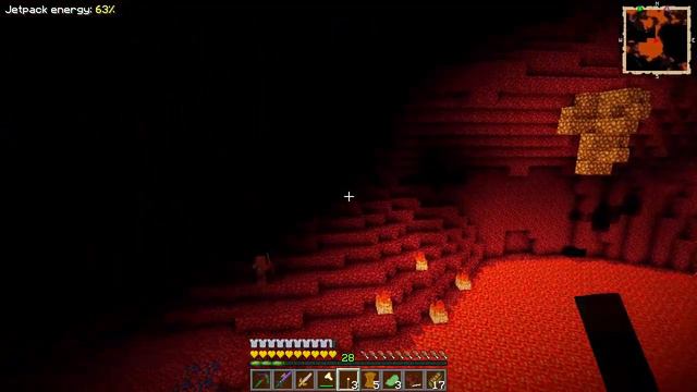 Minecraft FTB: Agrarian Skies #84, часть 2 - Много Незера смотреть онлайн