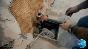 Замена стояка отопления на полипропилен. Смещение оси в межэтажном перекрытии. Отопление в Хрущевке