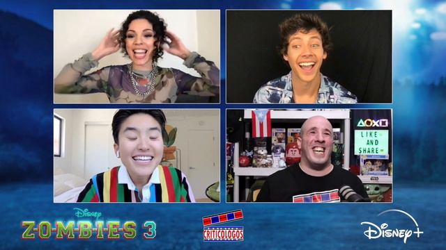 Interview w/ Disney+ "Zombies 3" Alien Crew - Terry Hu, Matt Cornett & Kyra Tantao. Out July 15! смотреть онлайн