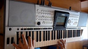 Ласковый Май - Бездомный Пёс на синтезаторе Yamaha PSR 3000.