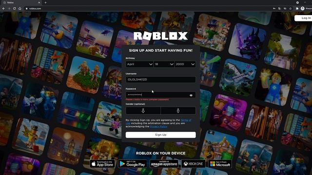 Как зарегистрироваться в Roblox. Роблокс смотреть онлайн