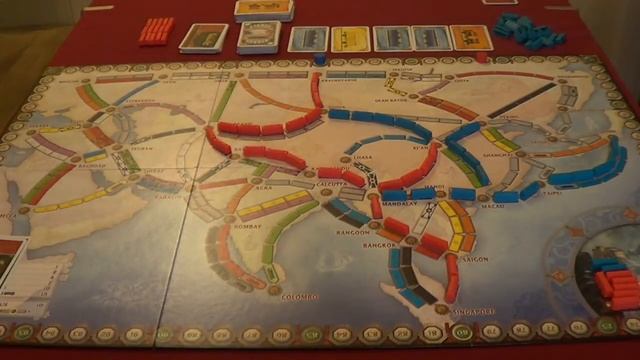 Let's Play Board Games!: 8 - Ticket To Ride: Asia