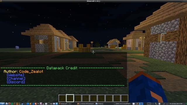 How to Make Datapacks in Minecraft | 1.15+ | Easy! | load.json and .mcfunction comments | Easy! смотреть онлайн