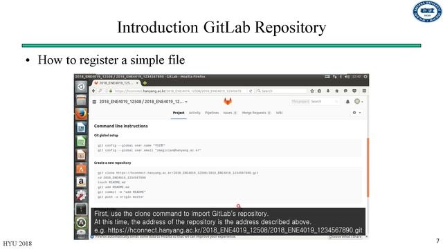 GitLab (Hanyang univ.) introduction смотреть онлайн