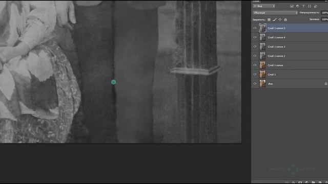 На ком будем менять костюмчик в фотошопе? Реставрация старой фотографии смотреть онлайн