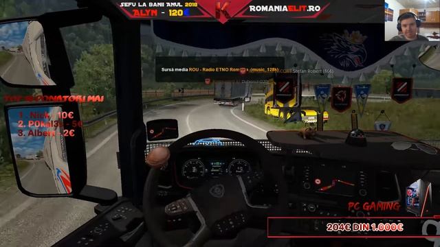 ?LiveStream - Euro Truck Simulator 2 MP - Convoi RomaniaElit ITALIA ?? смотреть онлайн