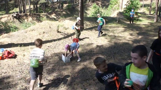 Игра "Корзиночки" на лесной опушке смотреть онлайн