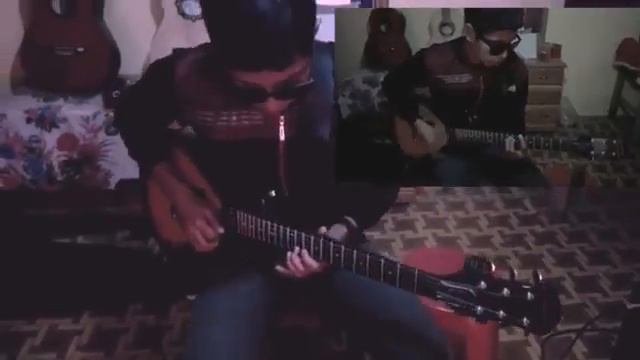 Solo de Like a Stone (cover) en Guitarra Les Paul epiphone Special ll смотреть онлайн