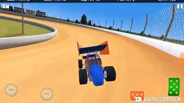 Dirt Racing Mobile #5 - Race #5 305 Winged sprintcar смотреть онлайн
