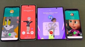 Incoming call & Fake Calls WhatsApp Samsung Galaxy Z Flip3 & Galaxy Z fold 3 Android 12 & Samsung S