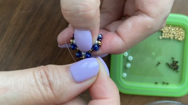 МК по плетению.Роза Таубаева. Комплект-браслет, серьги, кулон. #handmade #украшения #плетение смотреть онлайн
