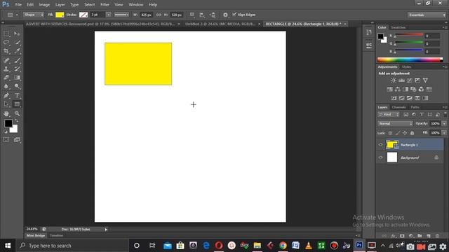 HOW TO DRAW A RECTANGLE SHAPE IN PHOTOSHOP CS6 / CLEAR METHOD #technology #design смотреть онлайн