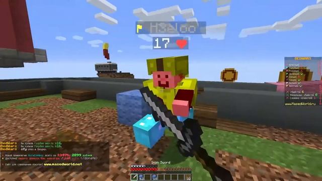 КАК ЛЕТАТЬ НА BED WARS БЕЗ ЧИТОВ??/В МАЙНКРАФТ БЕЗ ЧИТОВ смотреть онлайн