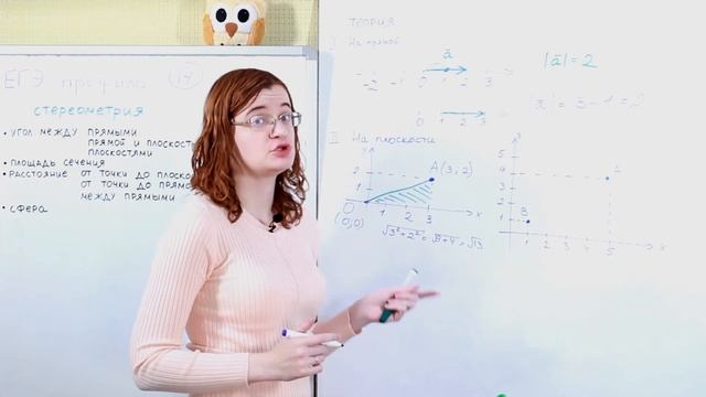 №14. Вектора. Часть 1: на прямой и плоскости [ЕГЭ математика профиль] смотреть онлайн