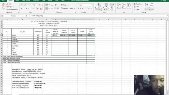 Tutorial Materi Ms Excel kelas 8 смотреть онлайн