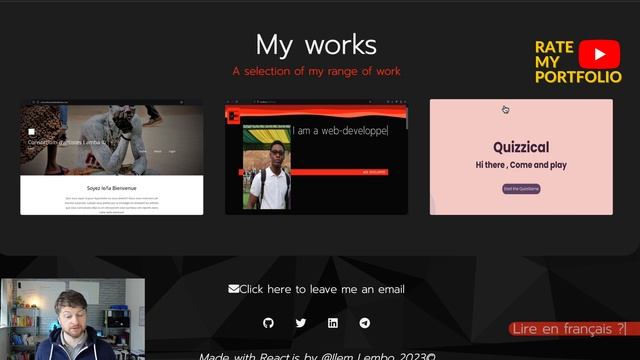 Junior Web Developer Portfolio Review (2023) смотреть онлайн