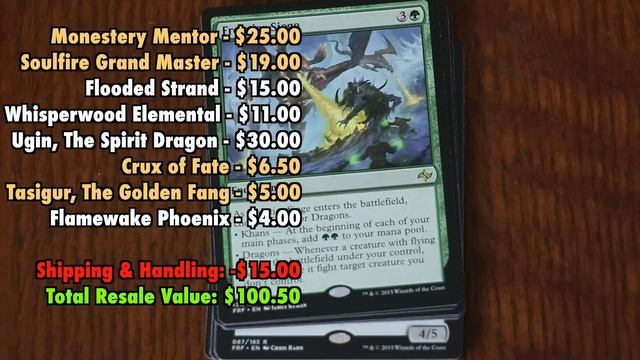 MTG - Let's Play! Fate Reforged BOOSTER BOX GAME! Magic: The Gathering Crack Open a Box of packs! смотреть онлайн