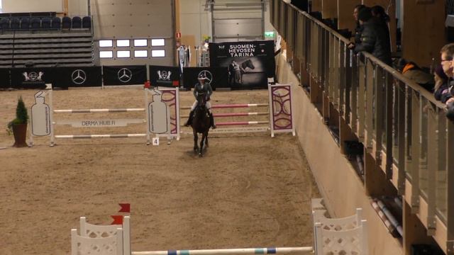 Jansson Marie-Helen & Cassiopeija 120cm @ EQUIbalans Grand Prix sarjan Finaali 4.-5.11.2017 смотреть онлайн