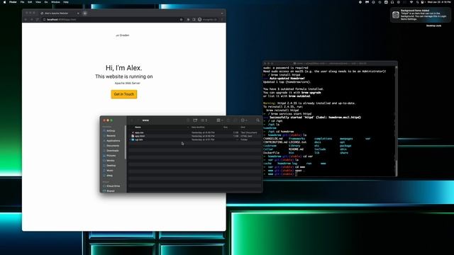 How to Run Apache Web Server on macOS 13 смотреть онлайн