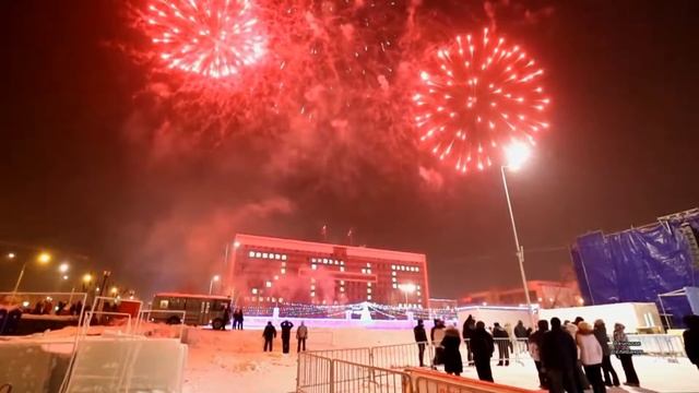 Новогодний Фейерверк Эспланада Пермь 2015 смотреть онлайн