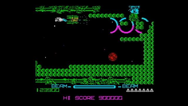 R-Type (1988 _ 128k AY Music Version + All-In-One-Load) Walkthrough, ZX Spectrum