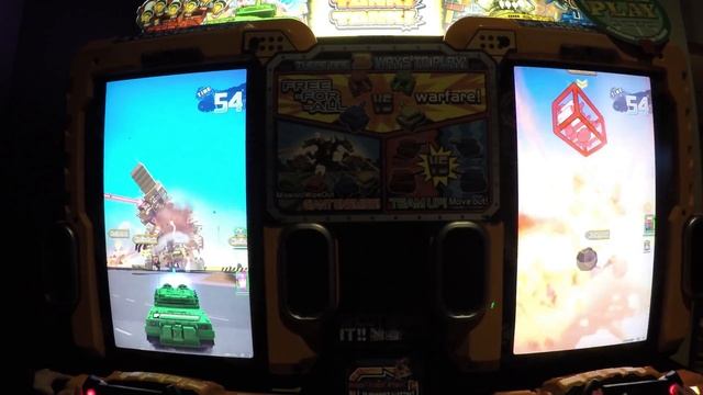 Arcade Tank! Tank! Tank! Game Team Warfare Versus Giant Robots смотреть онлайн
