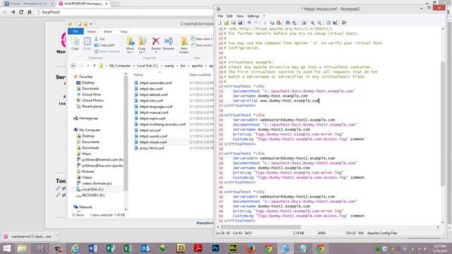 WampServer Virtual Hosts Setup [Full Version] смотреть онлайн