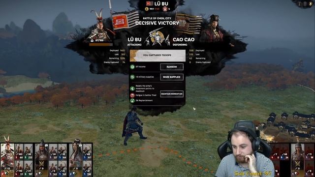 BETRAY THE WORLD! Total War: Three Kingdoms - A World Betrayed - Lü Bu - Romance Gameplay смотреть онлайн