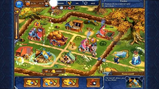 Times of Vikings - Time Management game смотреть онлайн
