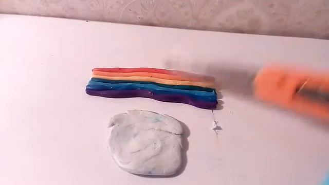РАДУГА из полемерной глины смотреть онлайн