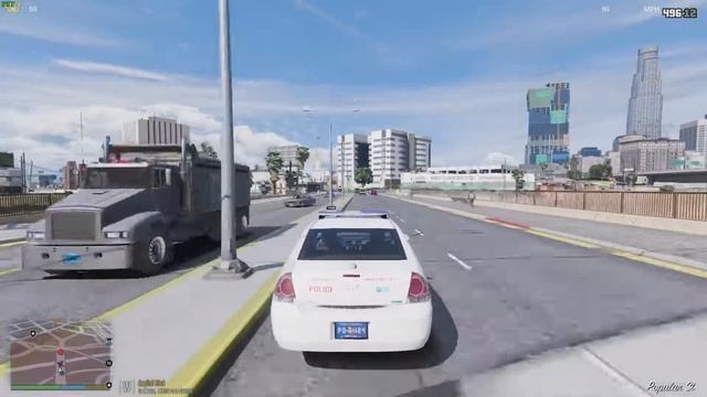 GTA 5: LSPDFR #71 - Pursuit City (2014 Chevrolet Impala) смотреть онлайн