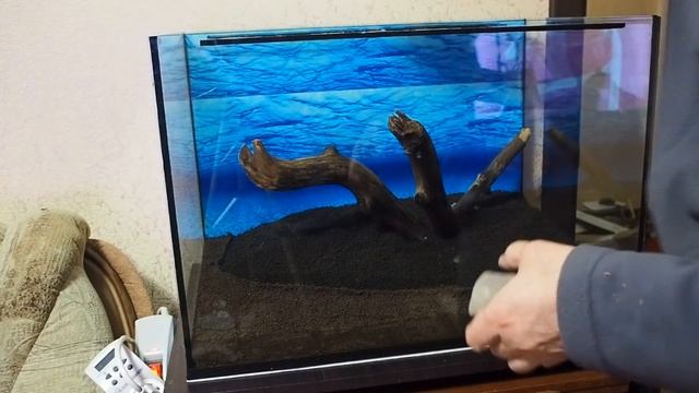 Запуск аквариума на грунте Амазония и новом Био миксе смотреть онлайн