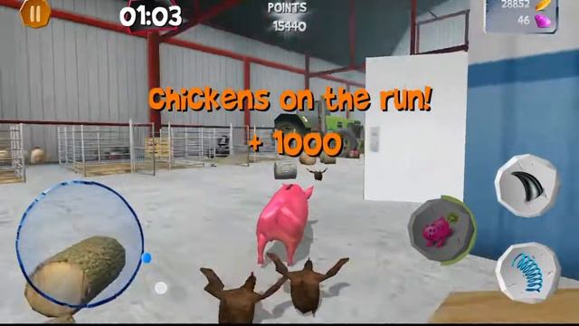 Pig Simulator Warehouse 34555 Points In Swift Apps Llc