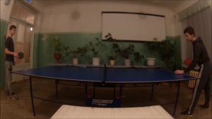 Лёгкие кручёные подачи в настольном теннисе 2!