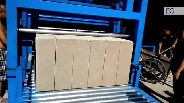 Оборудование для производства газосиликатных блоков GSB600 смотреть онлайн
