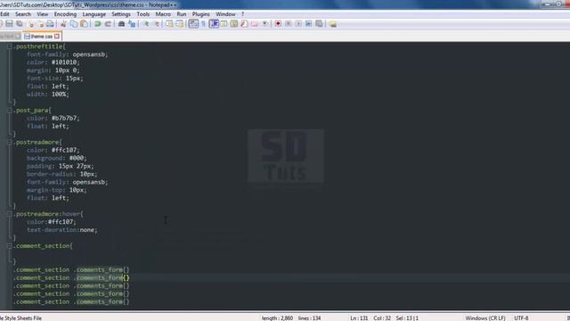 Convert PSD to HTML CSS for WordPress Theme - Tutorial смотреть онлайн