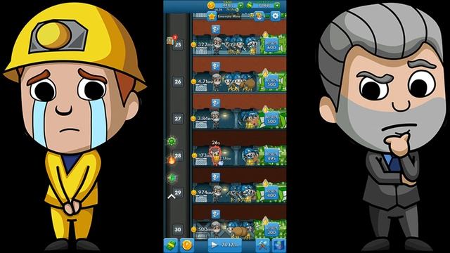 Idle Miner Tycoon - 11 "STOP UPGRADING YOUR..." смотреть онлайн