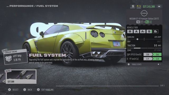 Need for Speed Unbound - NISSAN GT-R Premium 2017 (Full Upgrade) смотреть онлайн