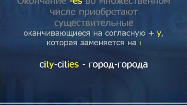 Урок 2 Грамматика Английский язык