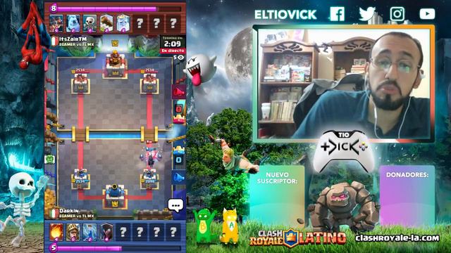 BATALLA DE MANCOS: TEAM LIQUID MX vs EGAMERLATAM | CLASH ROYALE смотреть онлайн