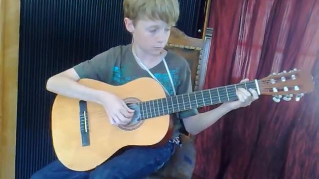 Timothy Mountford Grade 3 Guitar metronome practice смотреть онлайн
