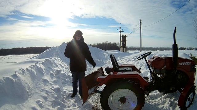 Тест драйв ТРАКТОРА УРАЛЕЦ HT-180 смотреть онлайн