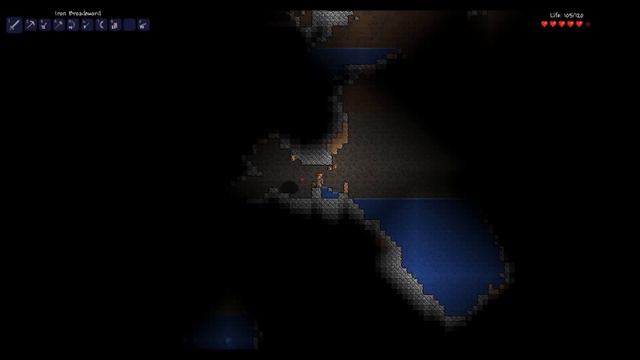 Let's Play Terraria - 04 - Heart Crystals смотреть онлайн