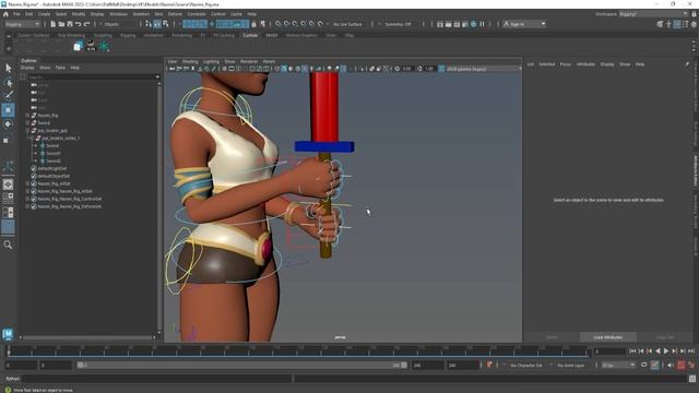 Привязки и анимация двуручного оружия смотреть онлайн