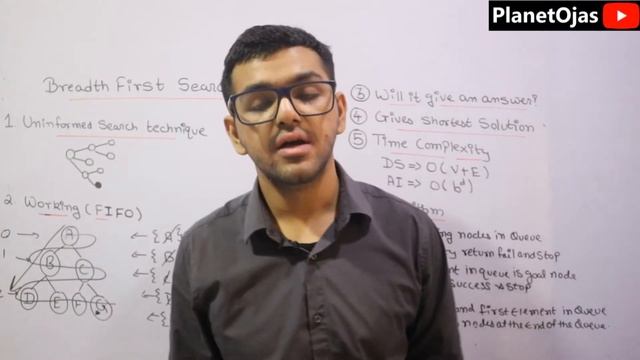 Breadth First Search [ BFS ] in artificial intelligence * With Algorithm * ?? смотреть онлайн