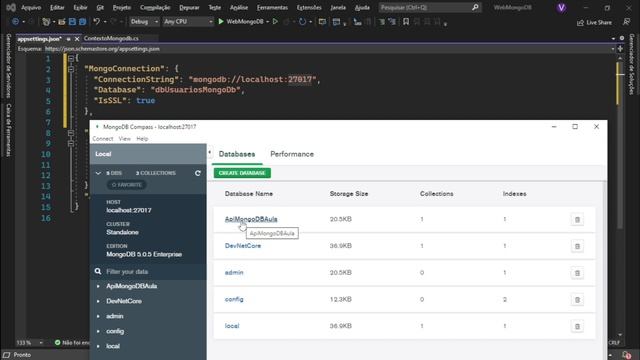 ***CRUD MVC .NET6 COM BANCO DE DADOS MongoDB*** смотреть онлайн