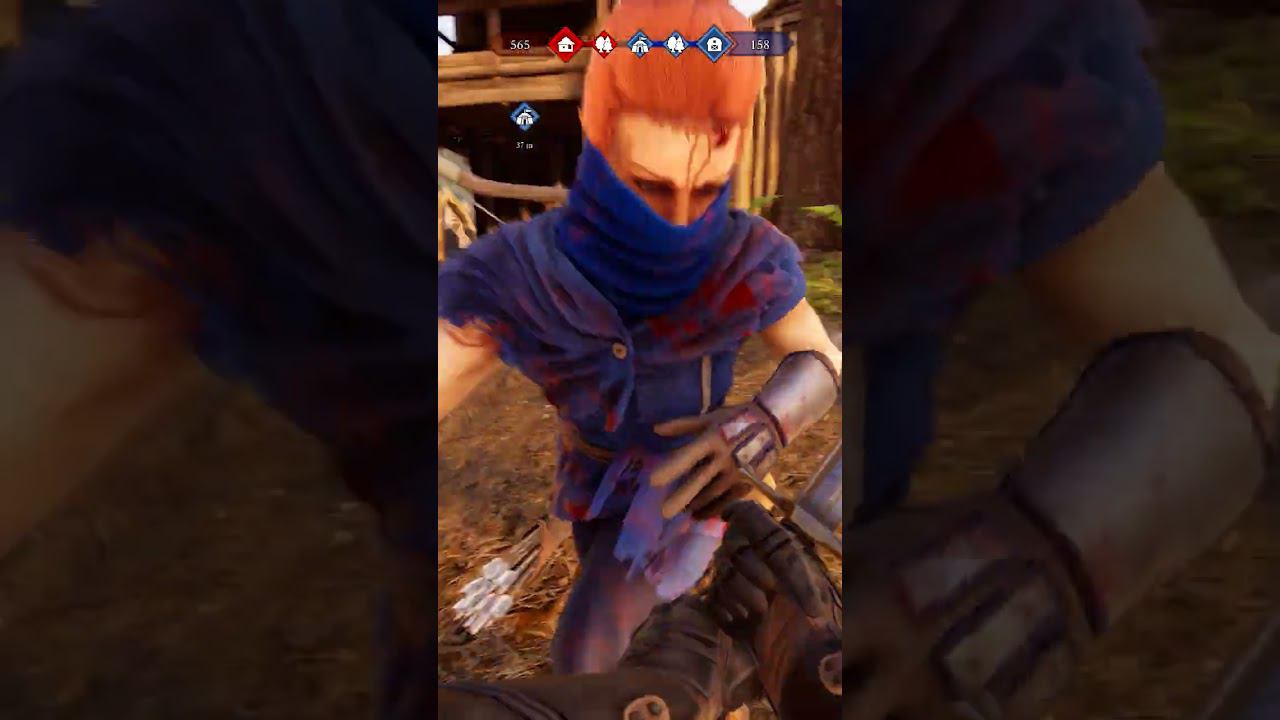 Натянул Лучника в Mordhau #shorts смотреть онлайн