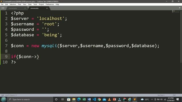 CREATING THE SAVE BUTTON IN PHP смотреть онлайн